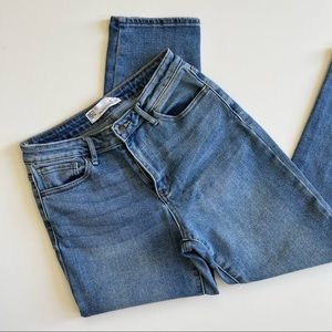 ❤️ High rise straight leg cropped jeans RSQ